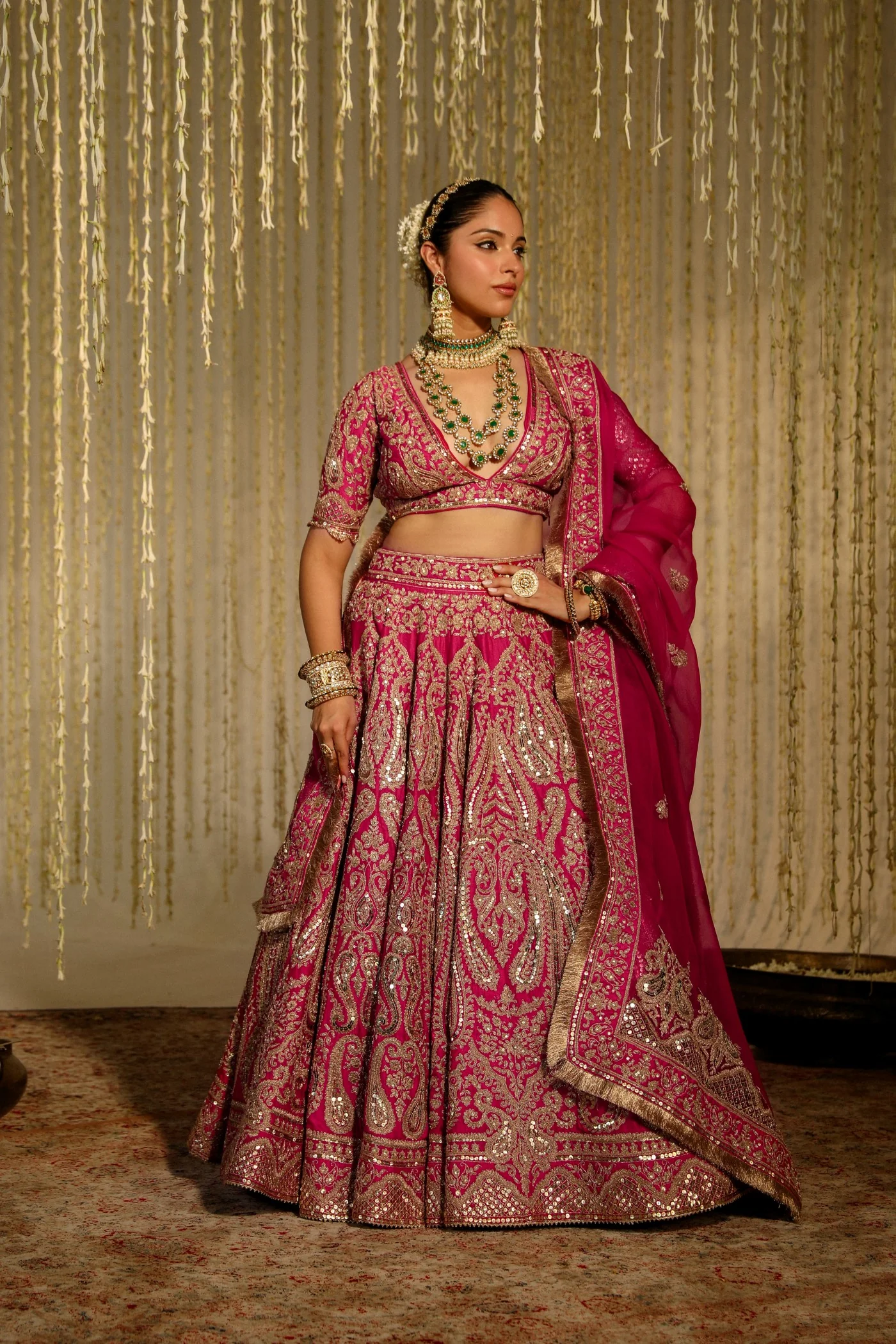 Aashkara Bidani In AMIRAH - Rani Hotpink - Image 4