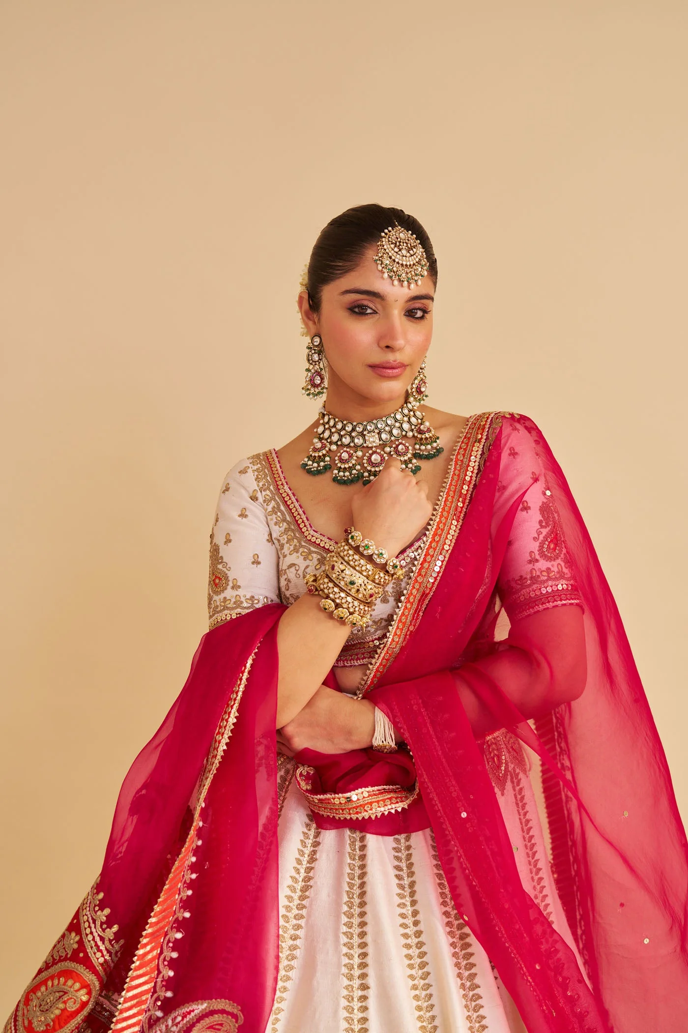 AMARA - Daisy Ivory LEHENGA (Lxrts) - Image 2