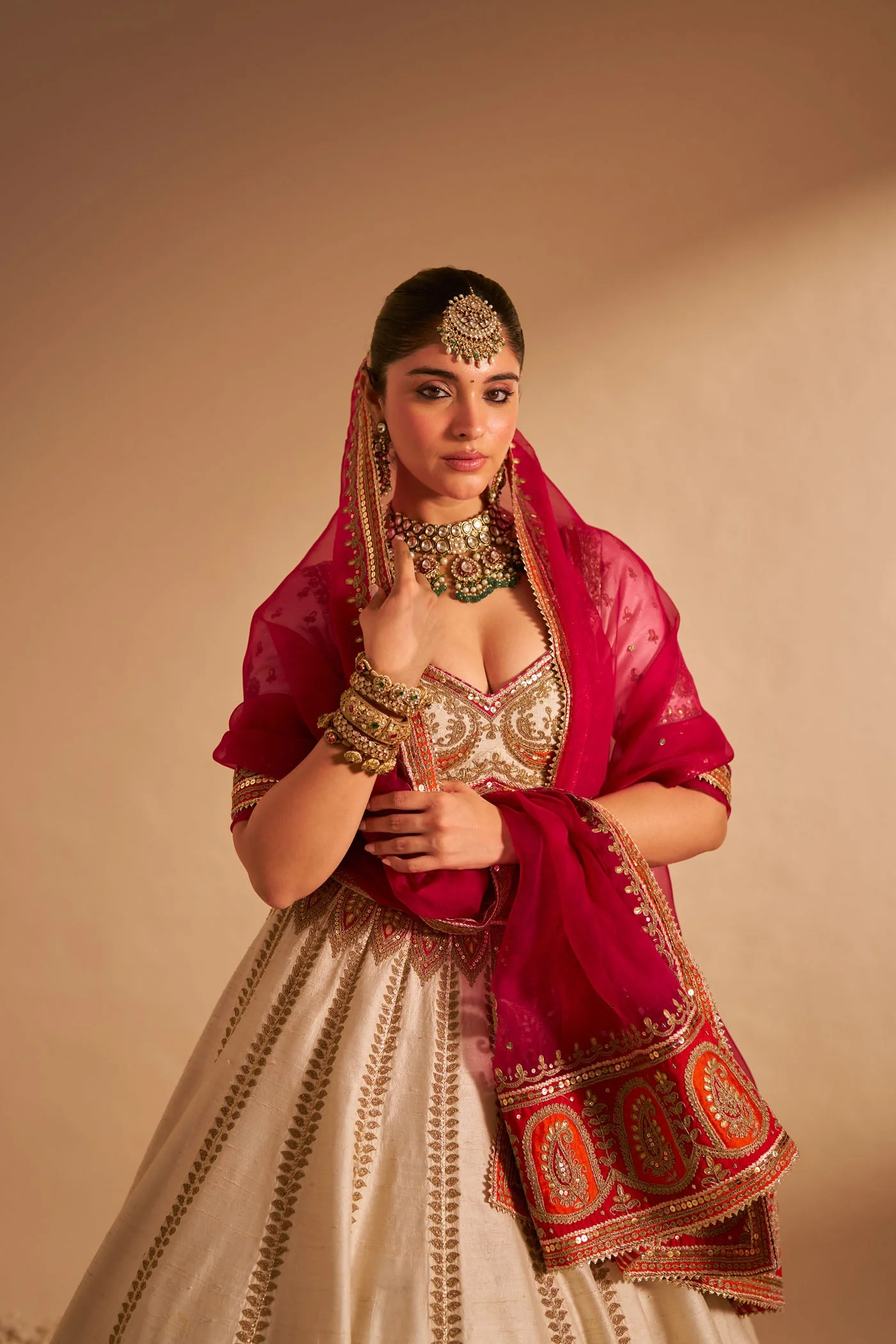 AMARA - Daisy Ivory LEHENGA (Lxrts) - Image 4