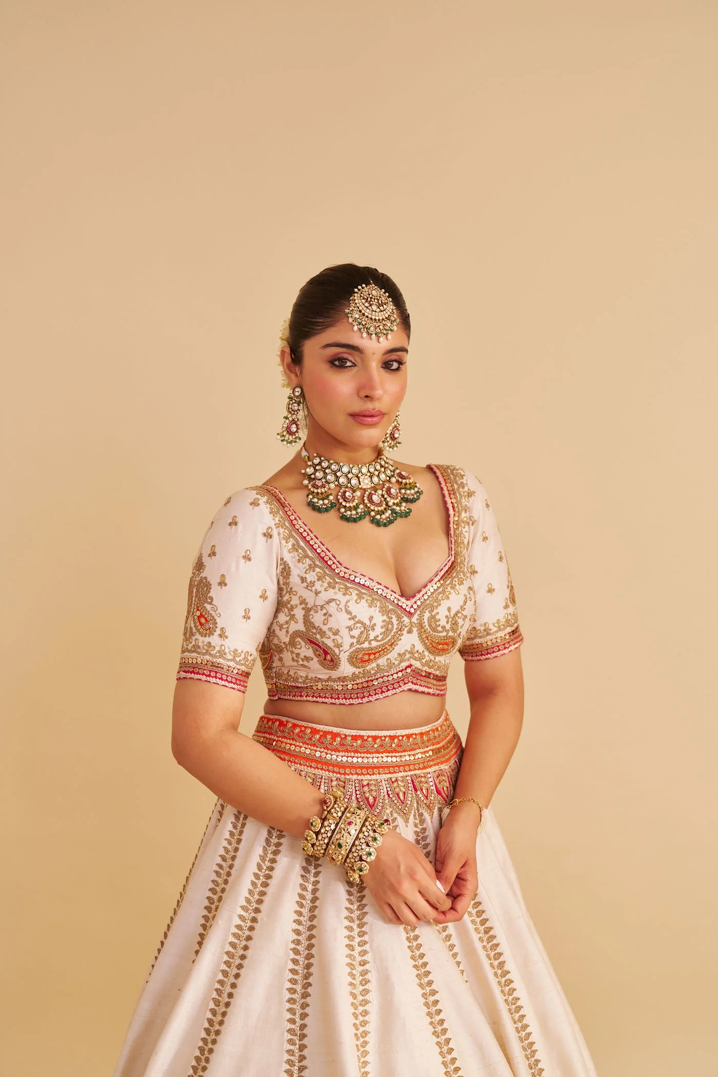 AMARA - Daisy Ivory LEHENGA (Lxrts) - Image 7