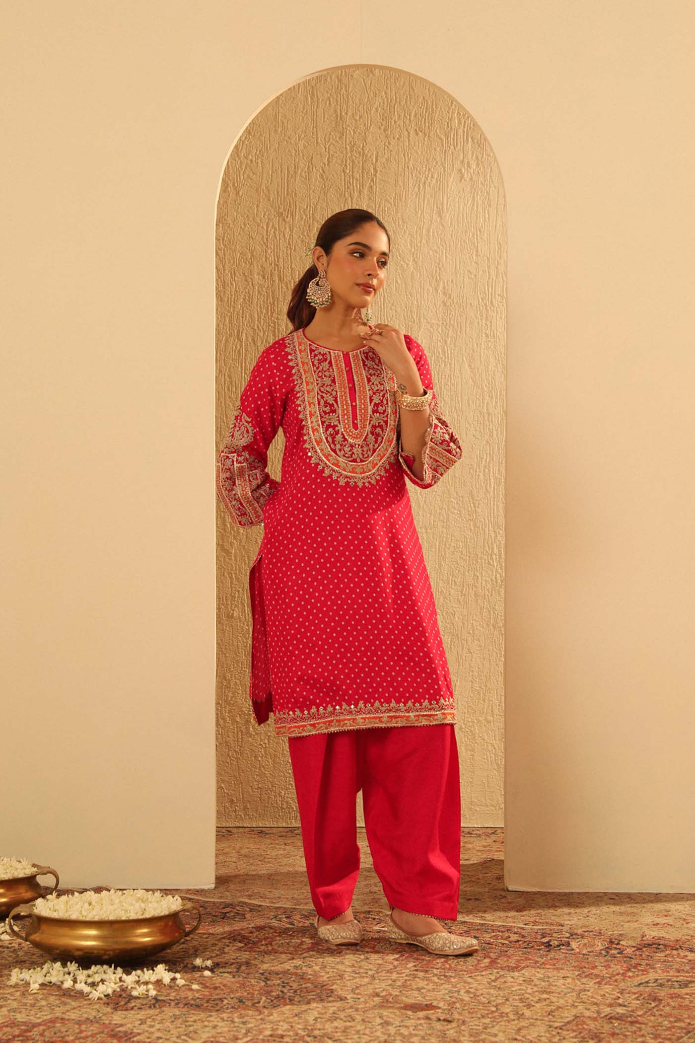Azra - Kurta with Salwar - Image 3