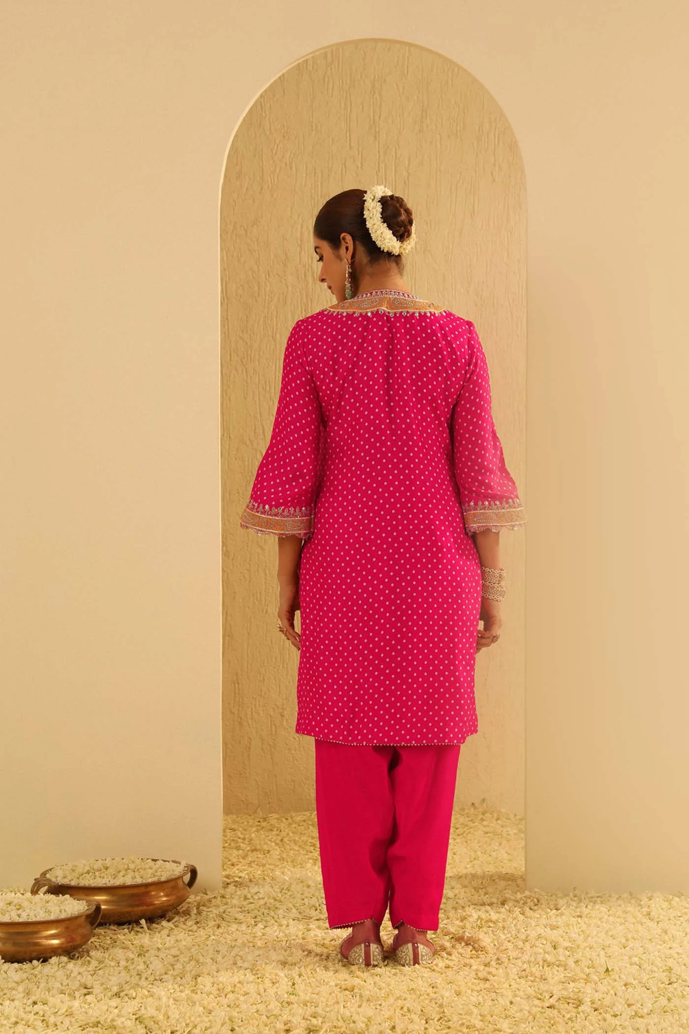 Kaira - Hotpink Kurta with Salwar (Lxrts) - Image 6