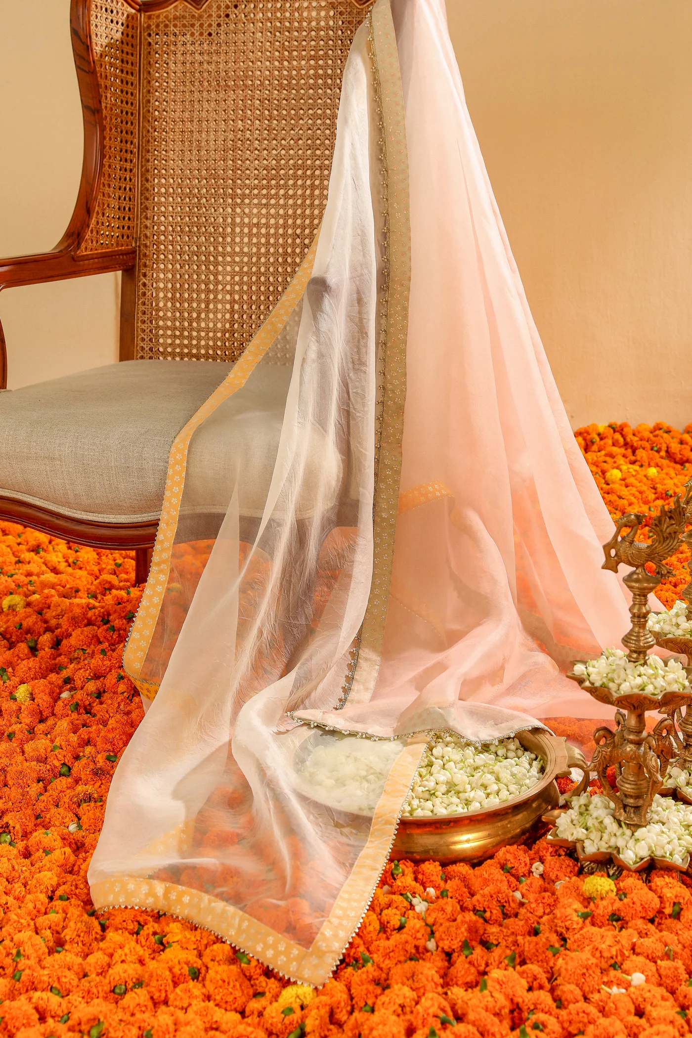 Light Silk Organza Dupatta - Image 4