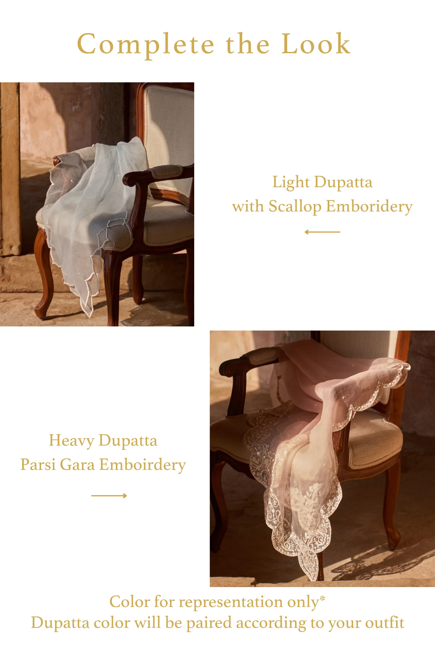 NYRA - DAISY IVORY WITH BLUE SHORT KURTA AND DHOTI - Image 6