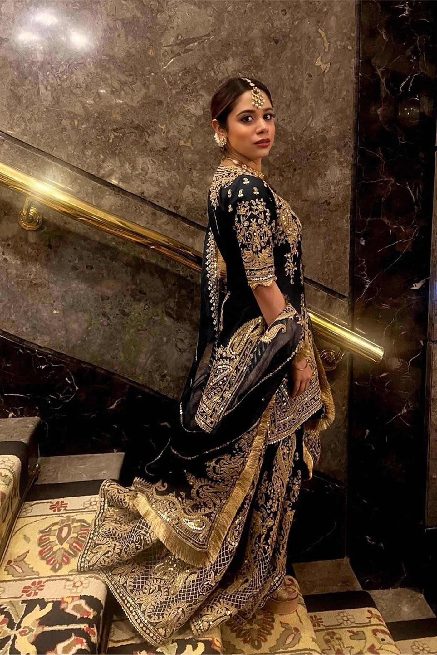 Tarini Bhatia In AAFIYA - DEEP BLUE SHARARA - Image 6